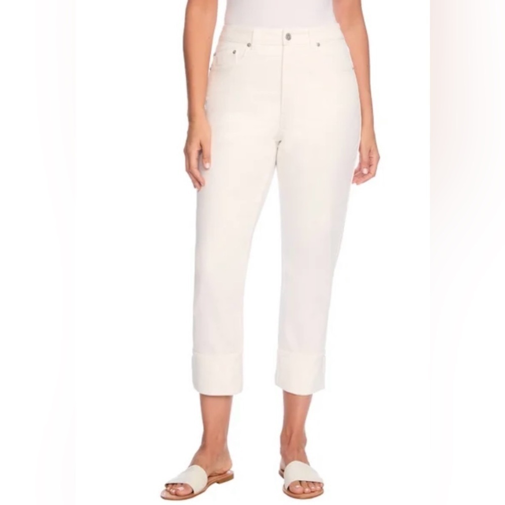 Frye Women's Cropped Cream Pants